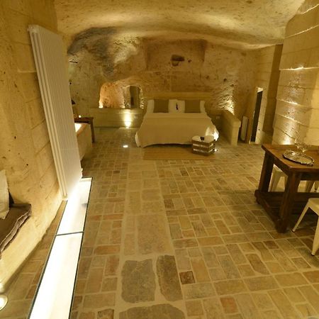 Grotta Gea Luxury Home Con Piscina & Spa Matera Exterior foto