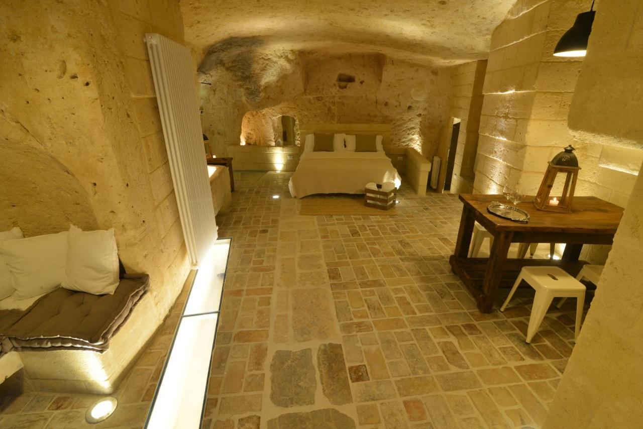 Grotta Gea Luxury Home Con Piscina & Spa Matera Exterior foto