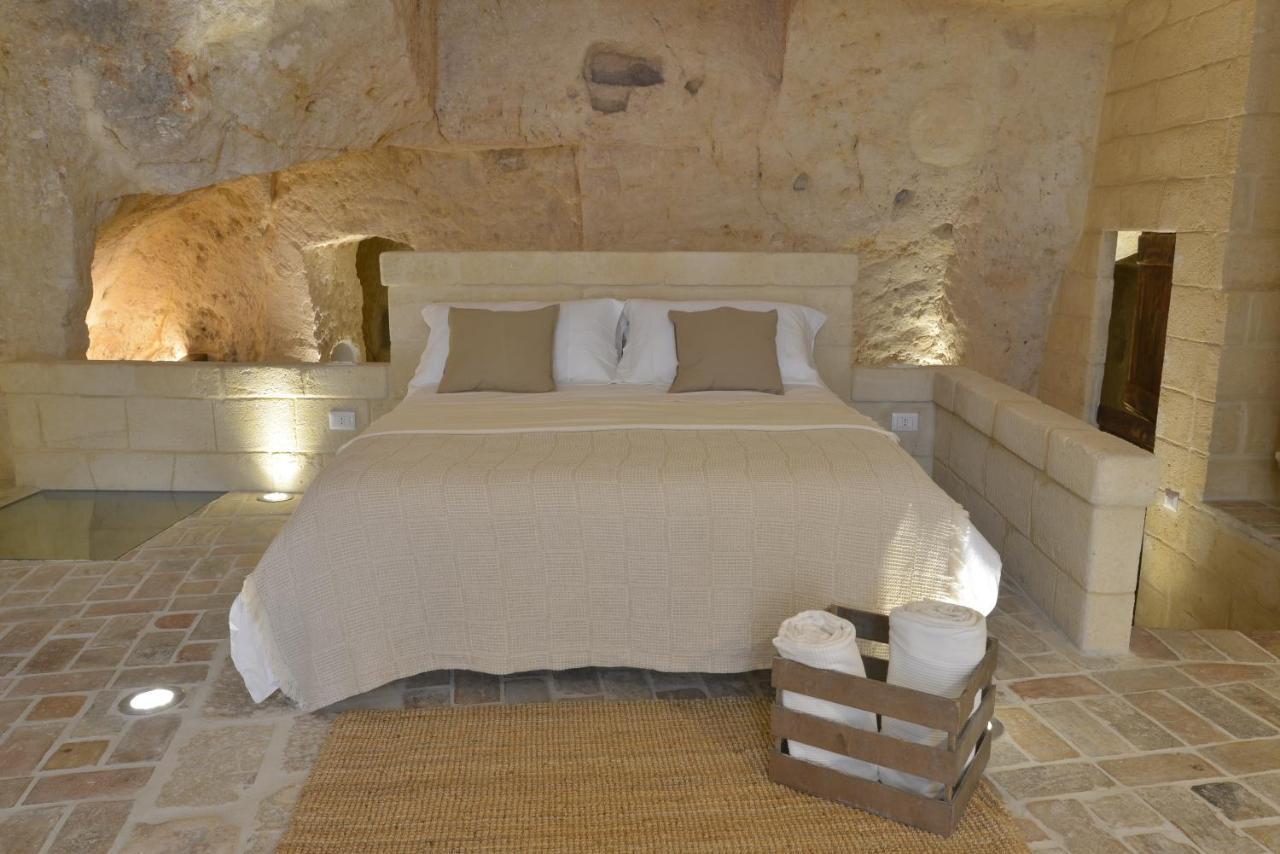 Grotta Gea Luxury Home Con Piscina & Spa Matera Exterior foto