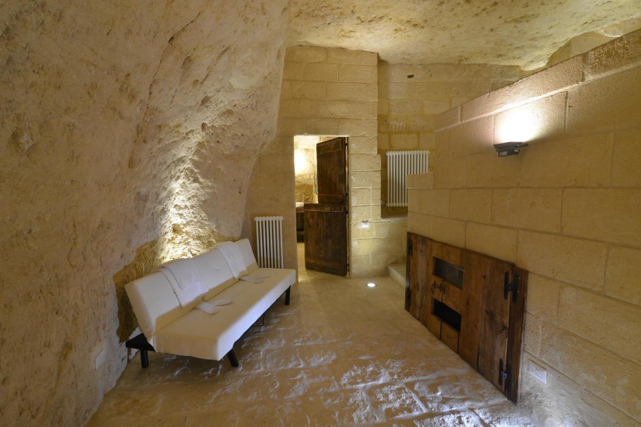 Grotta Gea Luxury Home Con Piscina & Spa Matera Exterior foto