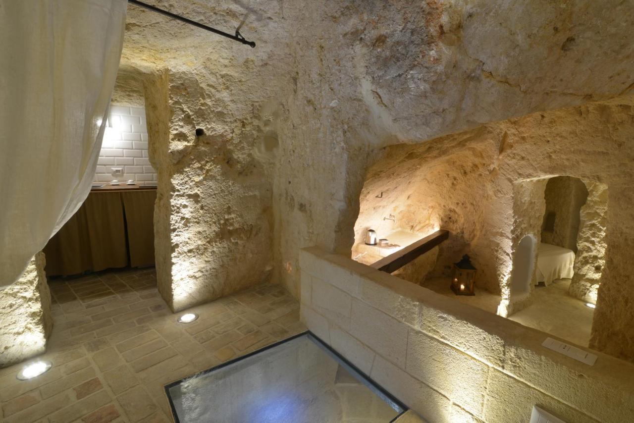 Grotta Gea Luxury Home Con Piscina & Spa Matera Exterior foto