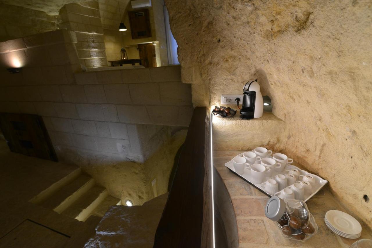 Grotta Gea Luxury Home Con Piscina & Spa Matera Exterior foto
